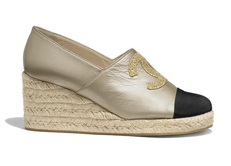 scarpe chanel espadrilles costo